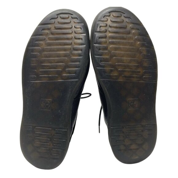 Dr Martens Black Leather Combat Boots Women's, Size 7, Goth Whimsigoth Grunge - Picture 6 of 6